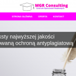 MGR Consulting – recenzja od Pisanie Prac Opinie